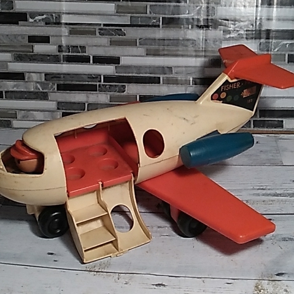 Vintage Fisher Price jet plane 183